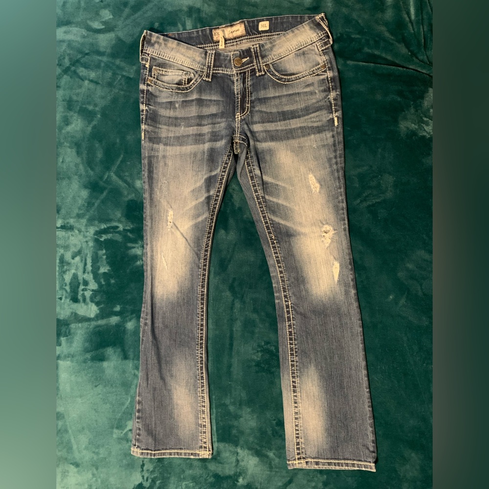 BKE Sabrina Stretch Denim Boot Cut Jeans from Buckle. 31L